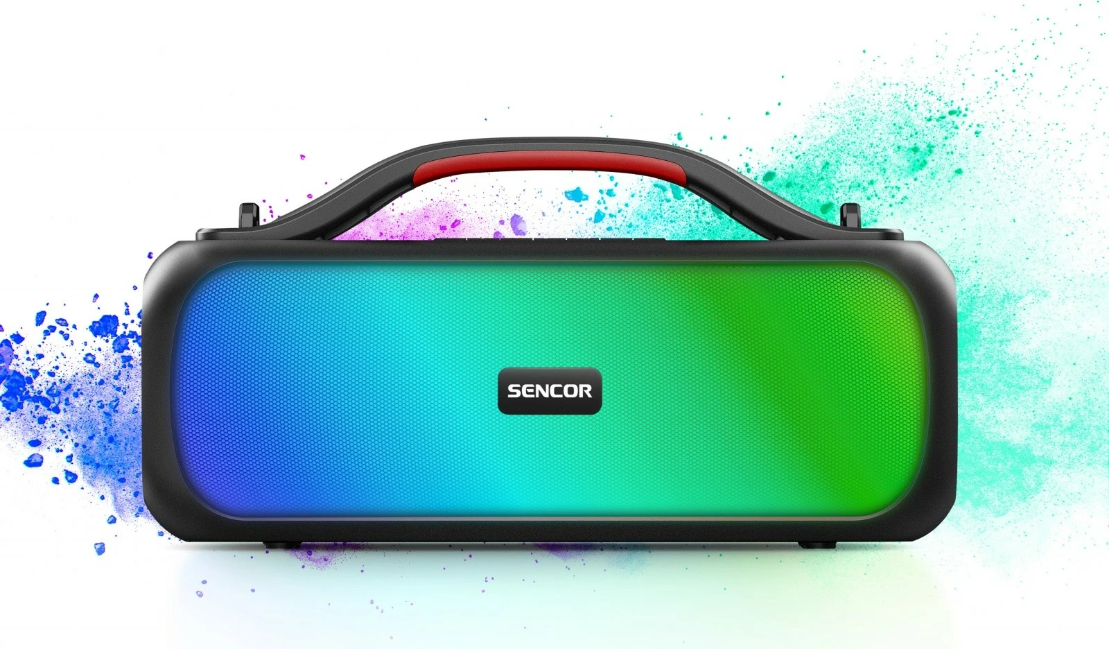 Prenosni Bluetooth zvočnik Sencor SSS 3100 KIDS, 60W, LED panel, črn