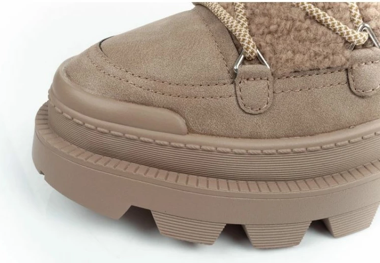 Čizme za ženske Lee Cooper, krem