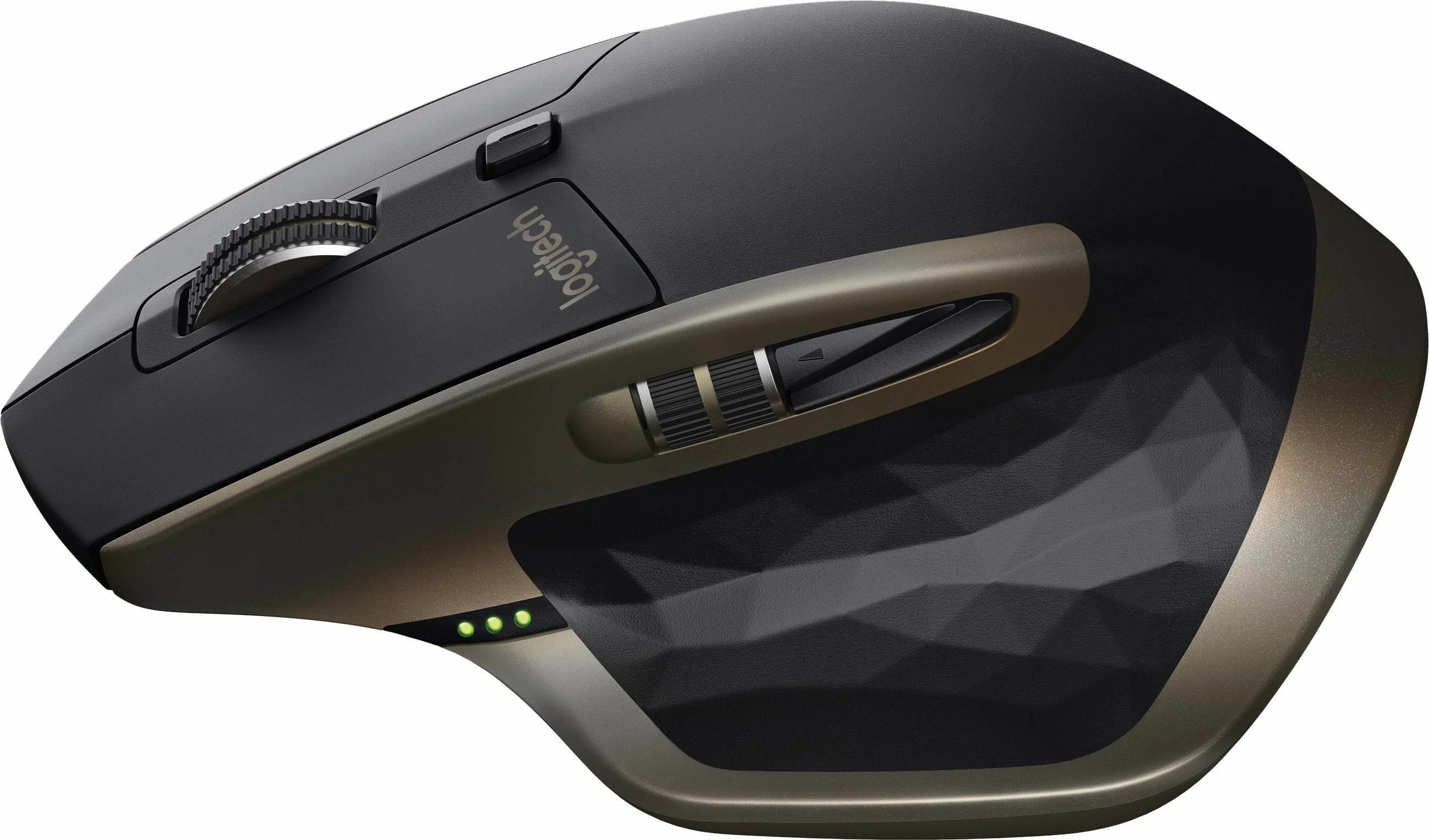 Ergonomski miš Logitech MX Master RF Bluetooth 1000 dpi, črn