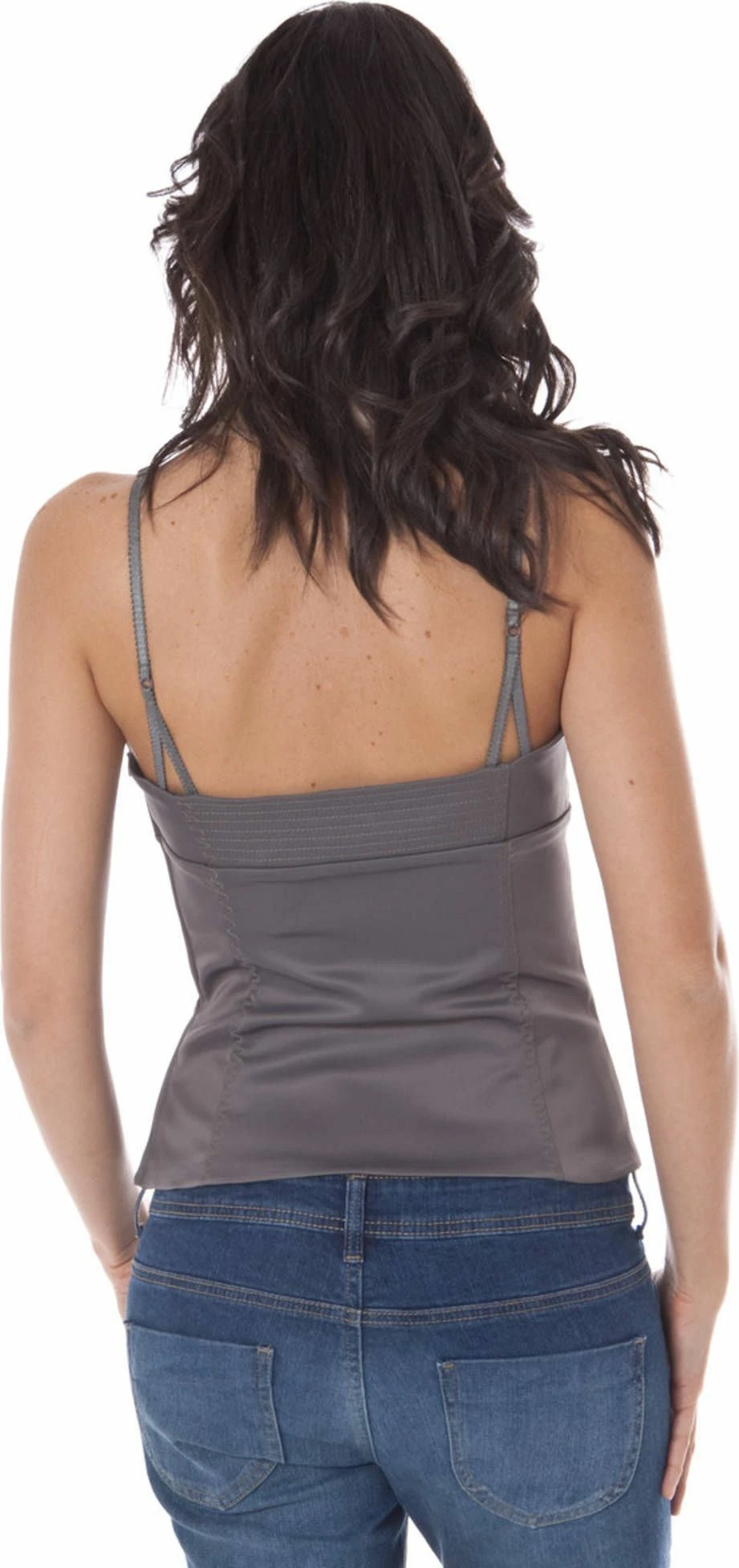 Top za ženske, siv, JOHN GALLIANO