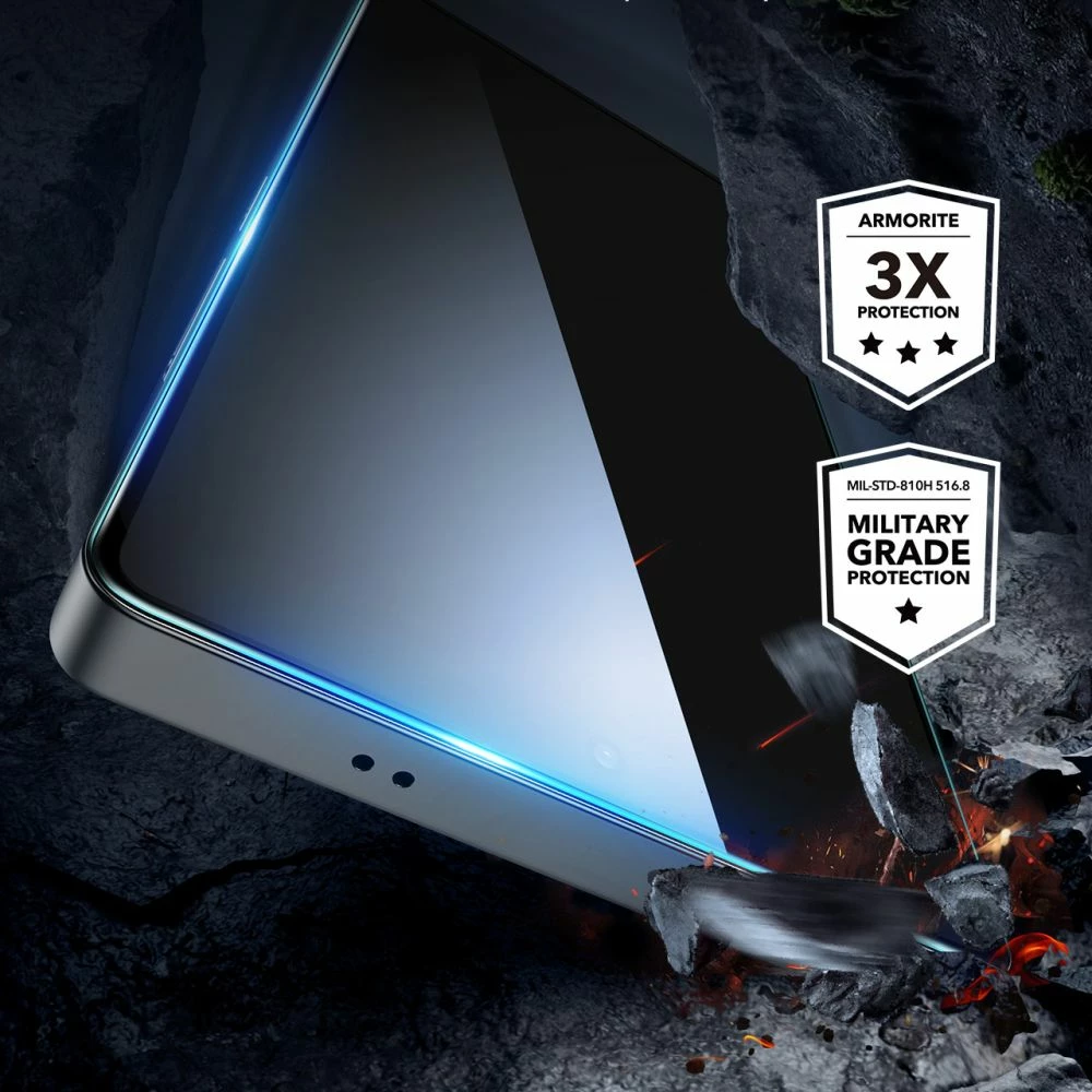 Kaljeno zaščitno steklo za zaslon ESR, Samsung Galaxy S25 Ultra, 2 kosa, prozorno