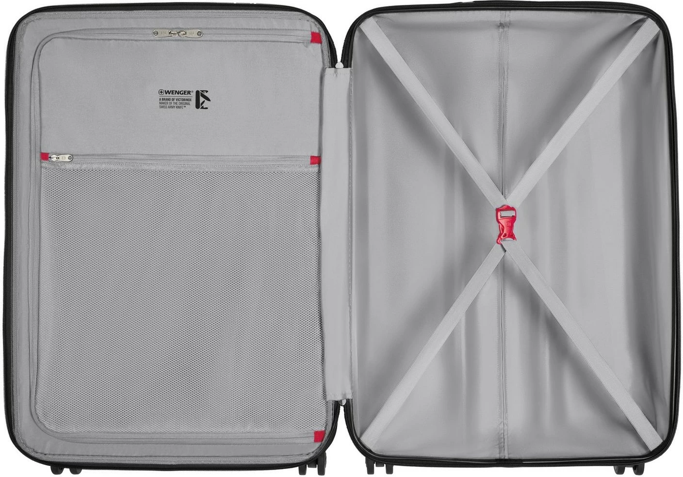 Velik potovalni kovček Wenger Prymo, črn