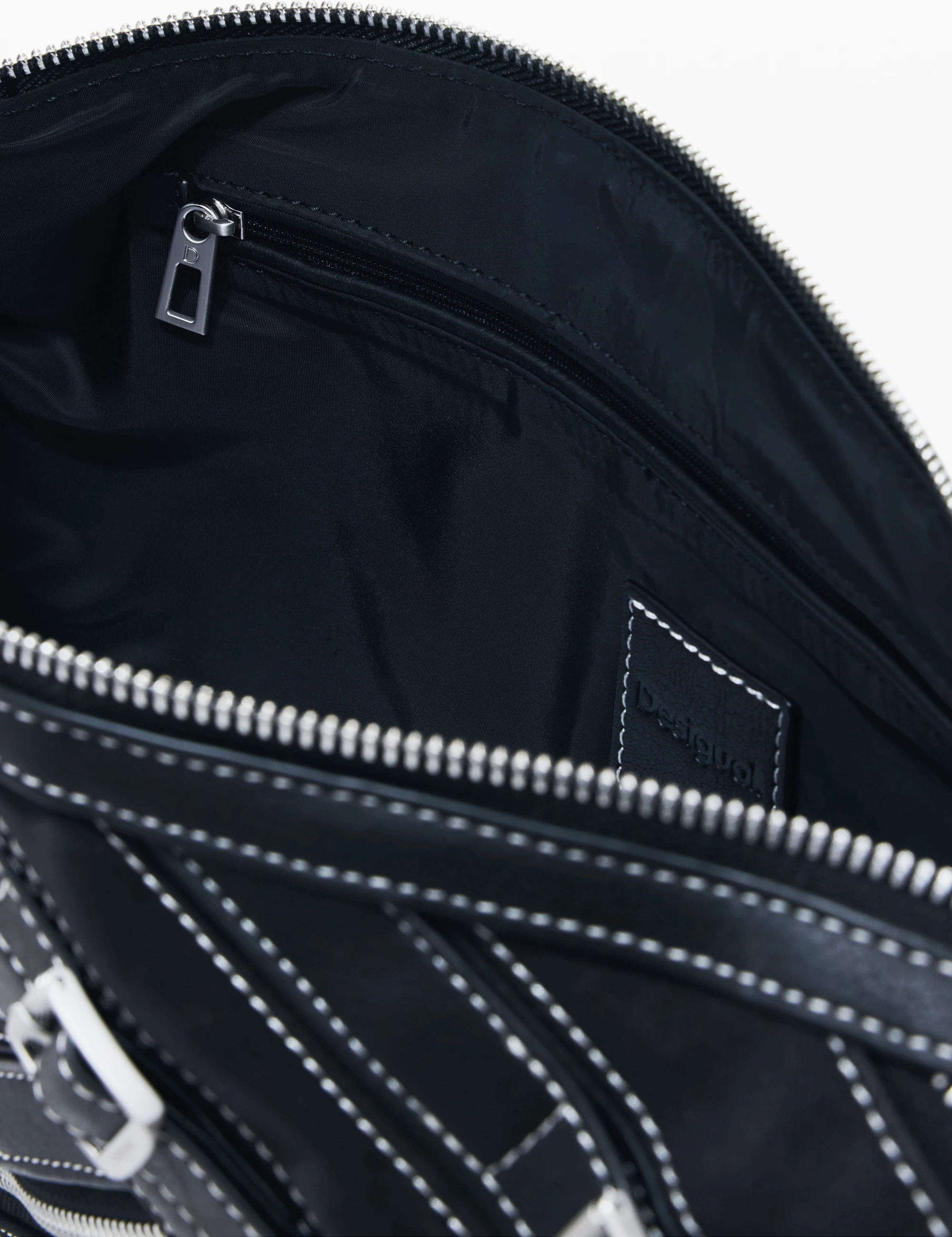 Torba za ženske DESIGUAL FIBONACCI MUNSTER 2.0, črna