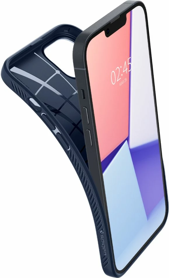 Zaščitni ovitek Liquid Air za iPhone 14 Plus, Spigen, modra