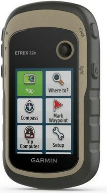 Ročni GPS Garmin eTrex 32x, 8 GB, črn, zelen