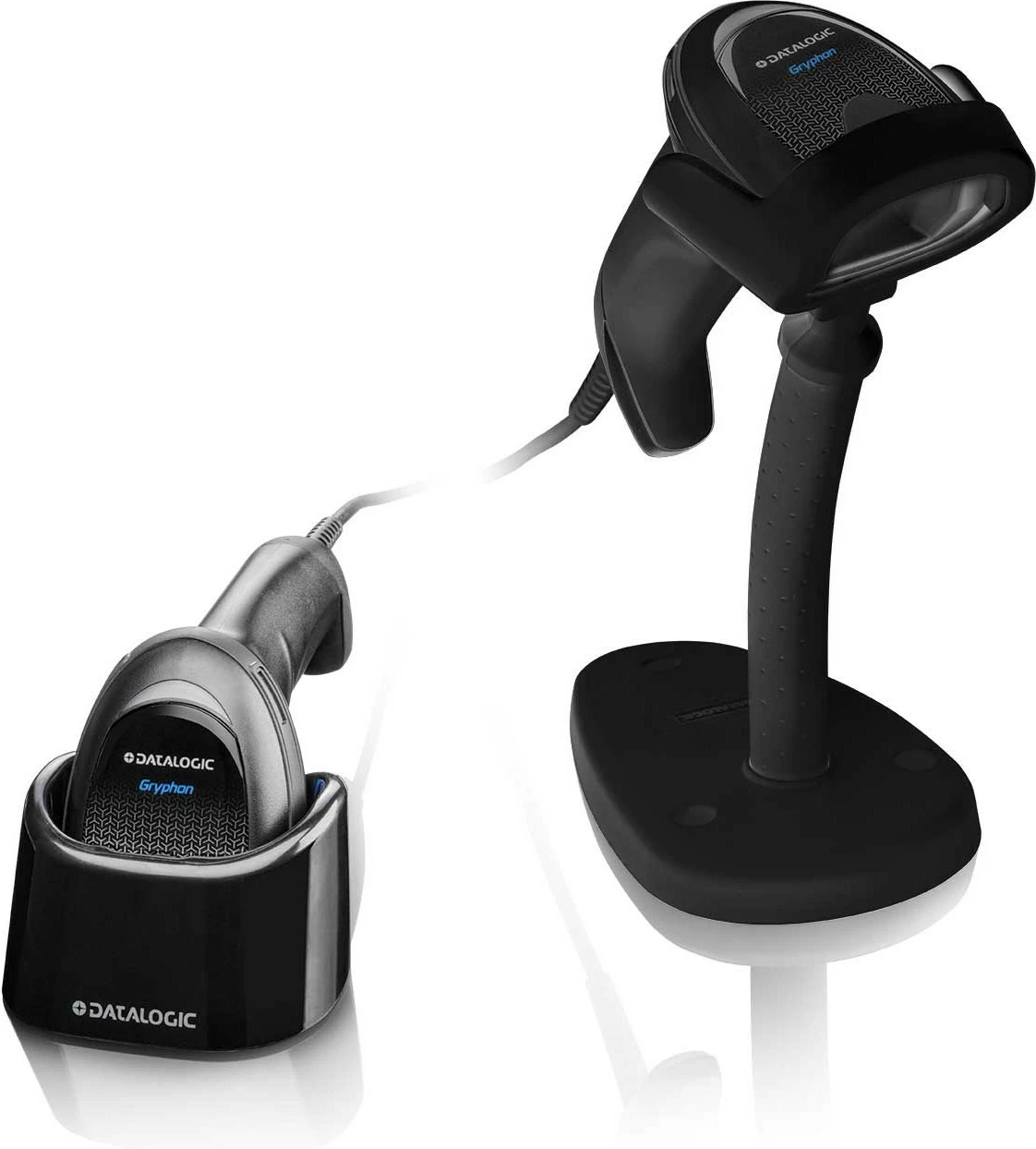 Profesionalni čitalec črtnih kod Datalogic Gryphon I GD4520, 1D/2D, laser, USB, črn