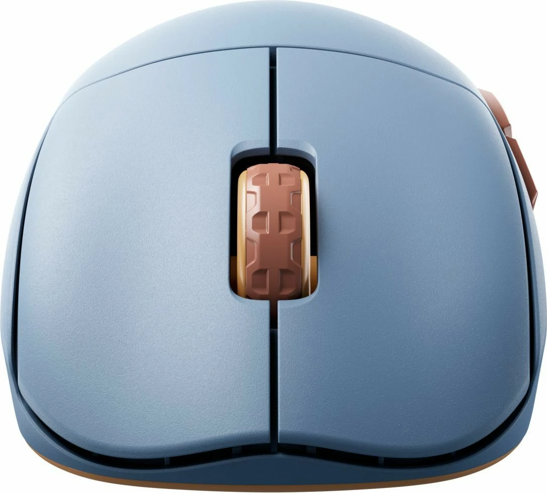 Gaming miš CHERRY XTRFY M68 Wireless, 26000 DPI, črna, modra, rjava