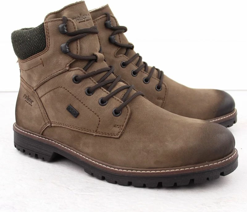 Zimske čizme Rieker za moške, rjave