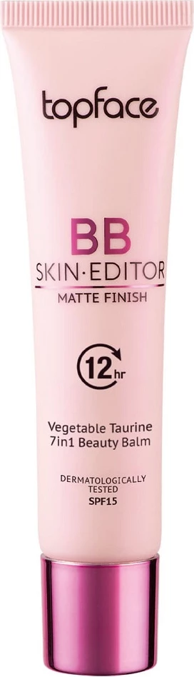 BB krema za obraz, Topface Skin Editor Matte Finish, za ženske 002, 30 ml