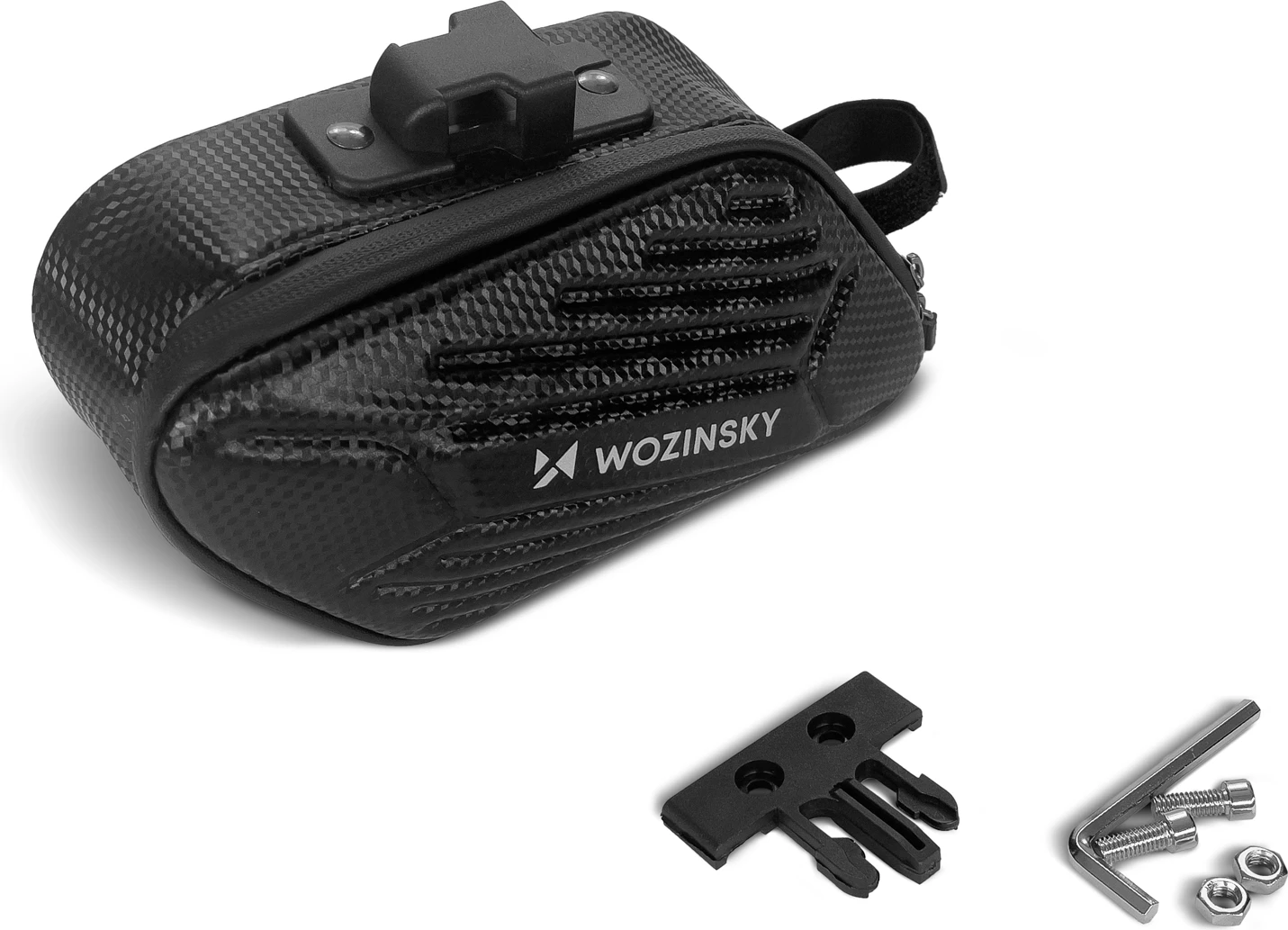 Kolesarska torba 1,5 L Wozinsky WBB27BK, črna, vodoodporna