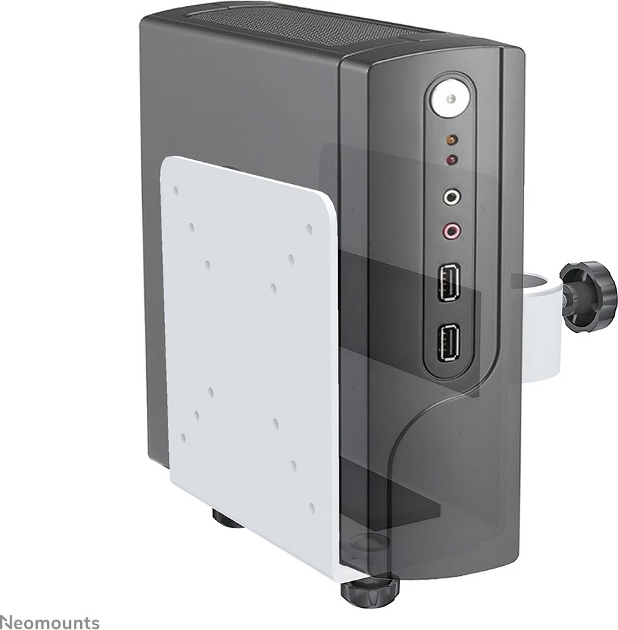 Univerzalni nosilec za thin client Neomounts THINCLIENT-10, do 10 kg, bel/črn