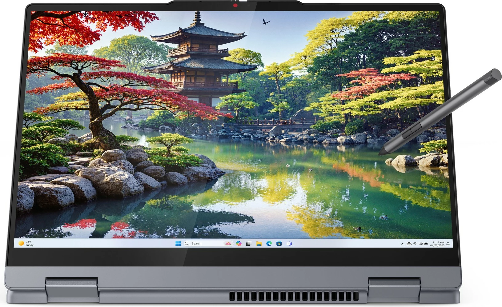 Prenosnik 2-v-1, 14" na dotik, Lenovo IdeaPad 5 14IAL10, Core Ultra 5 225H, 16GB/512GB SSD, Luna Grey