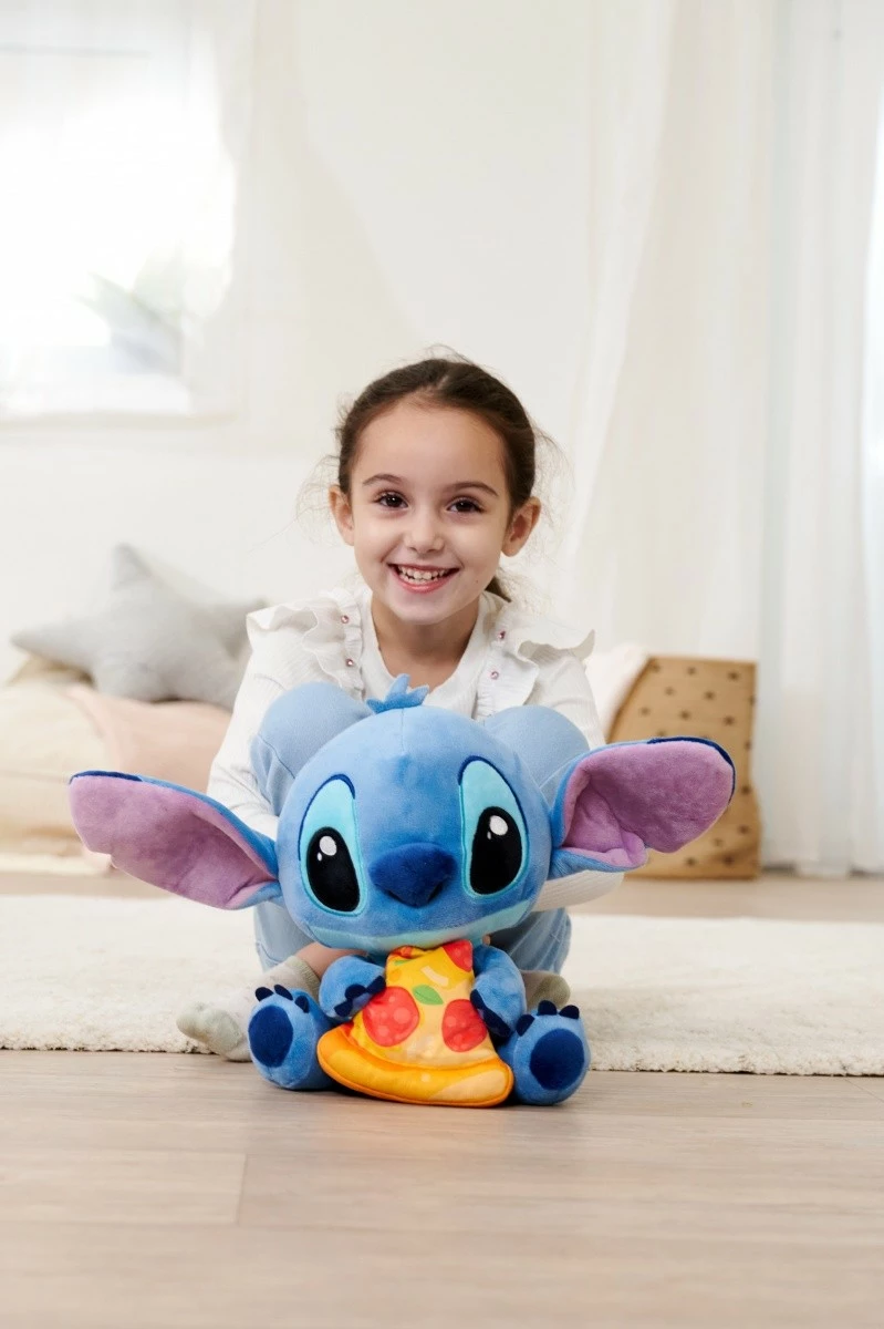 Puhasta plišasta igrača Stitch z pico, Disney Simba, 25 cm, večbarvna