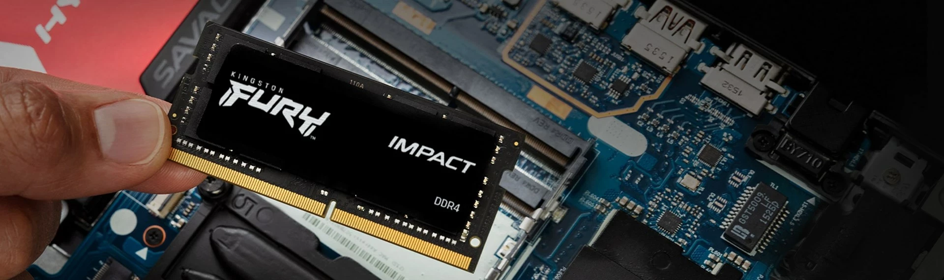 RAM Kingston FURY Impact 16GB (Kit 2x8GB) DDR4 3200MT/s