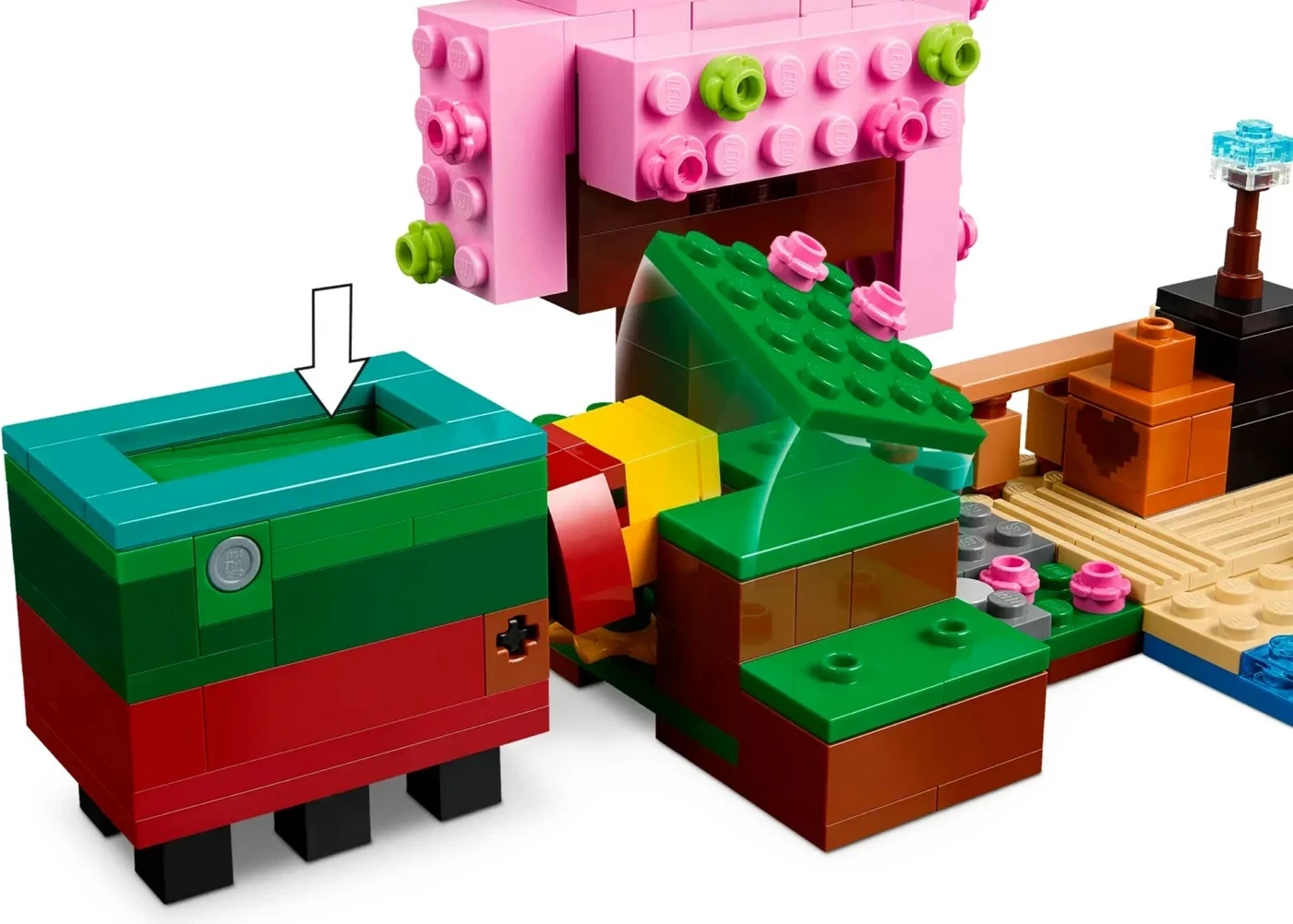 Set gradnikov Kopski češnjev LEGO MINECRAFT 21260