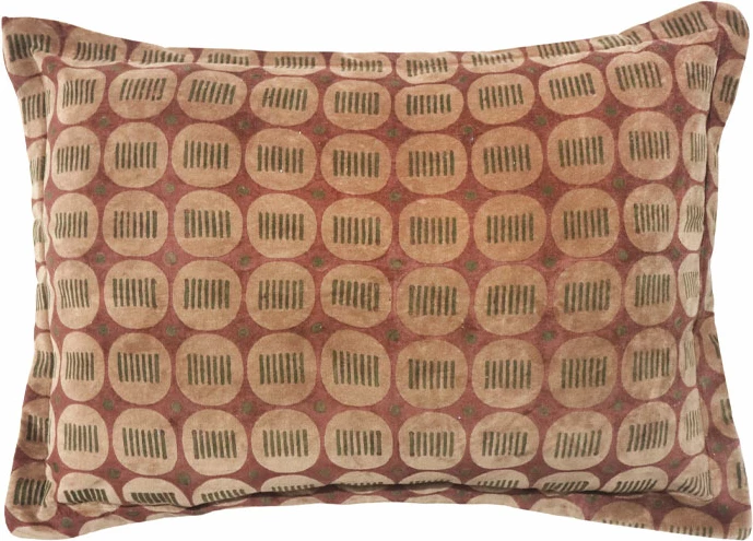 Dekorativna blazina OREIL, večbarvna, roza, 60x40 cm