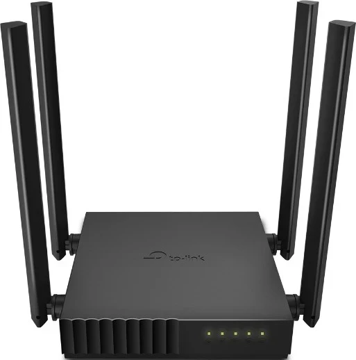 Brezžični usmerjevalnik Archer C54 TP-Link, Fast Ethernet dvojni pas, 2,4 GHz / 5 GHz, 4G, črn