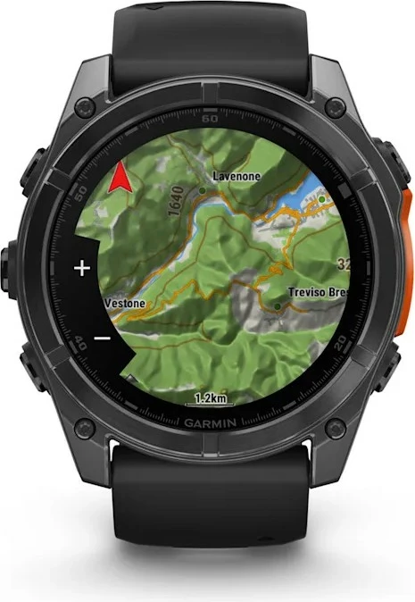 Pametna ura Garmin Fenix 8, 32GB, AMOLED, GPS, črna