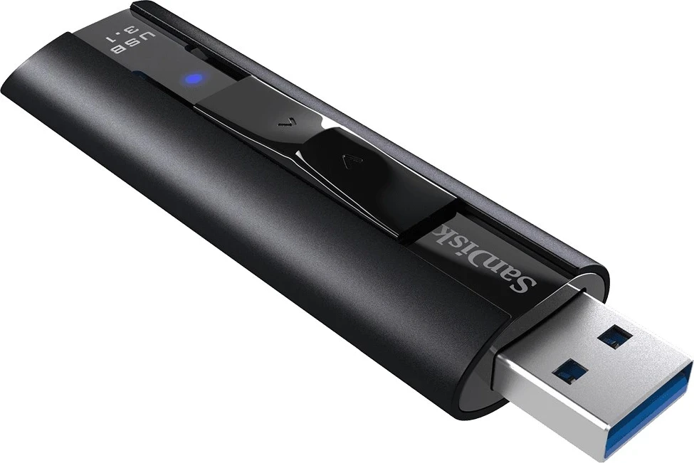 USB ključek SanDisk Extreme Pro 256 GB, črn