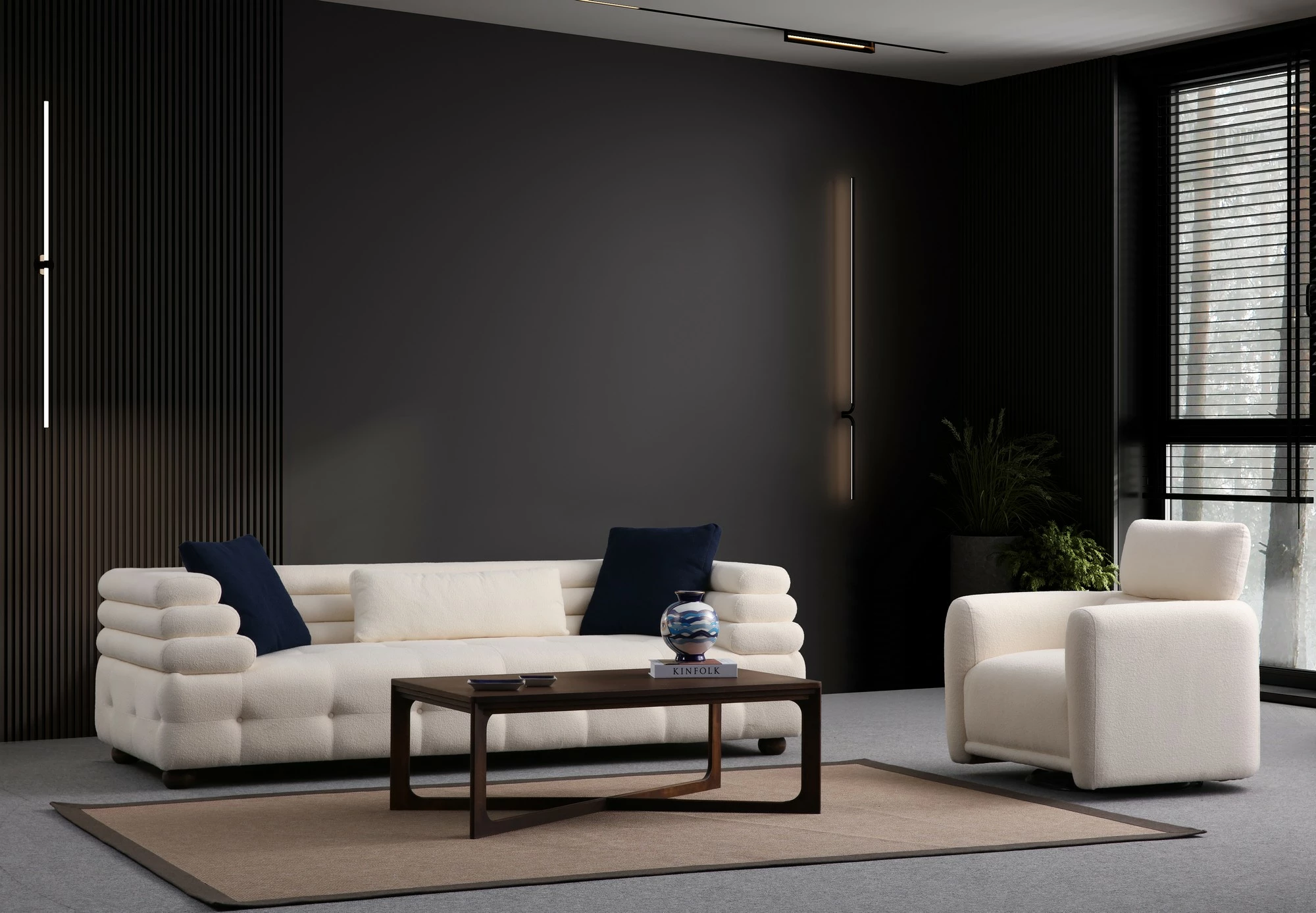 Trosed, bel, Atelier del Sofa Boston 3