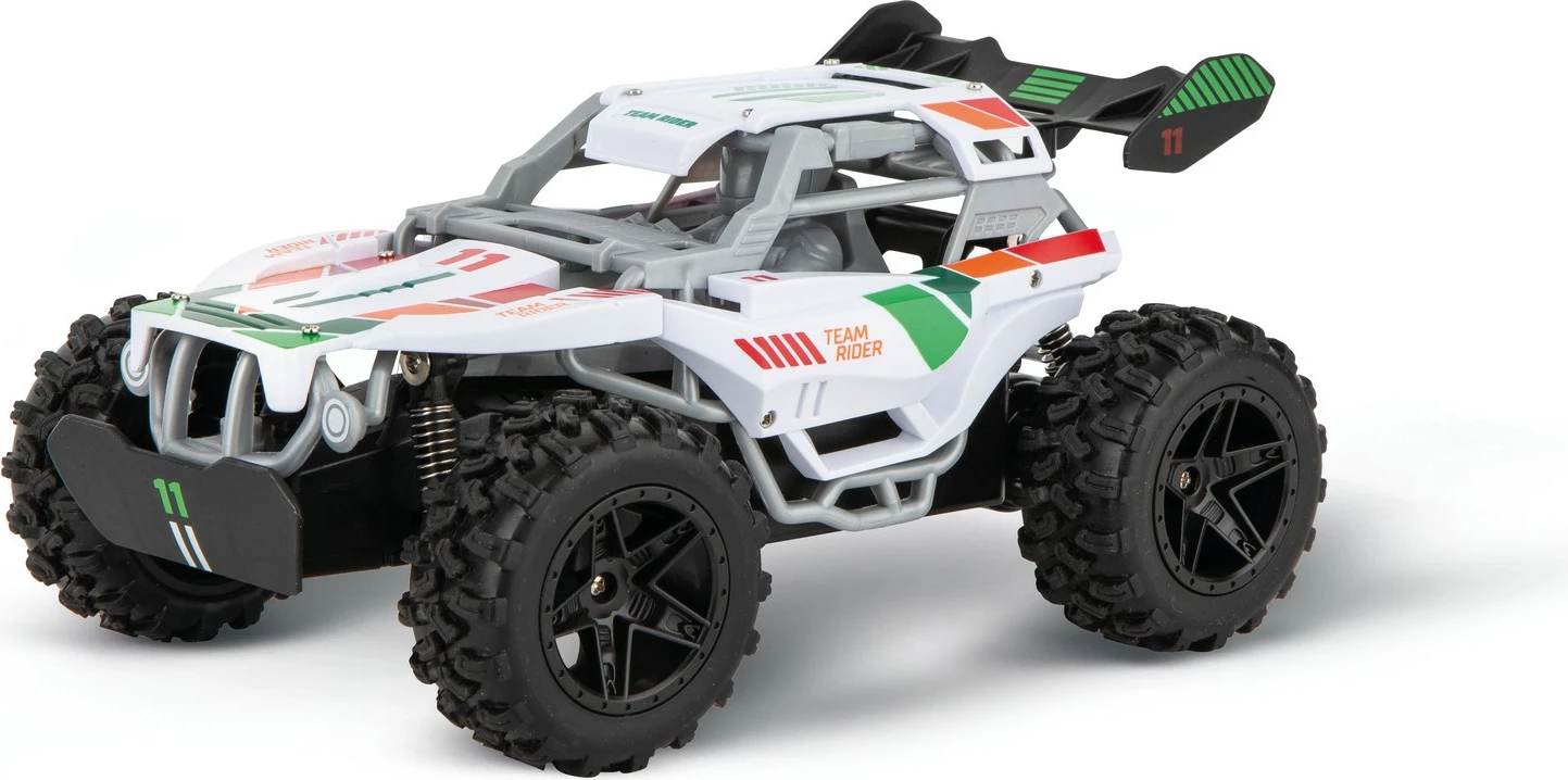 Buggy igralna avtomobil Carrera RC Team Rider, 2,4 GHz, električni, bel