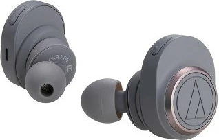 Brezžične slušalke Audio-Technica ATH-CKR7TW, 5 - 45000 Hz, s klici in glasbo, siva