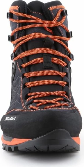 Gorske tekaške čevlje Salewa Mtn Trainer GTX MID, črno-oranžni