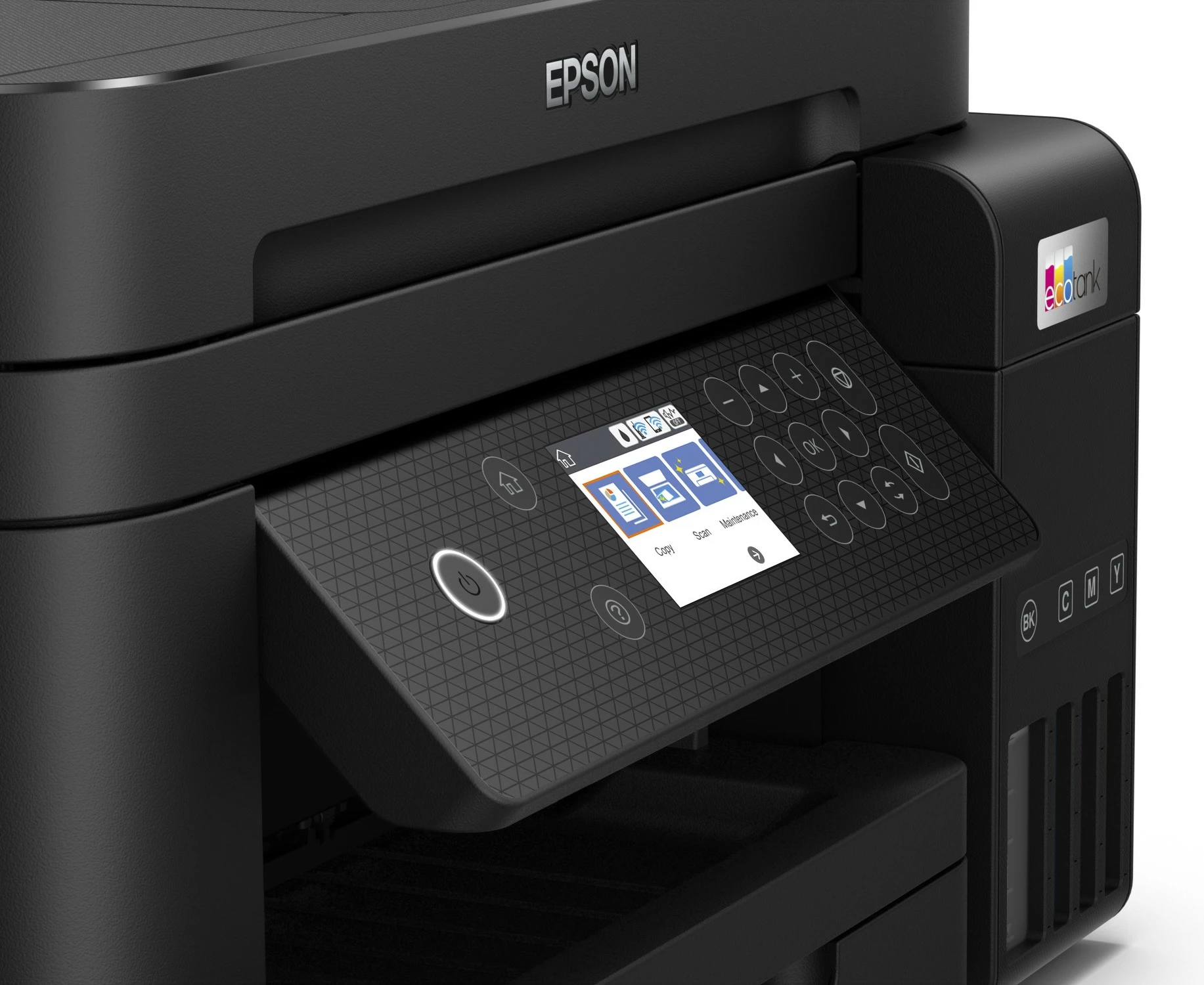 Multifunkcijski tiskalnik Epson EcoTank ET-3850, barven, A4, Wi‑Fi, LCD, črn