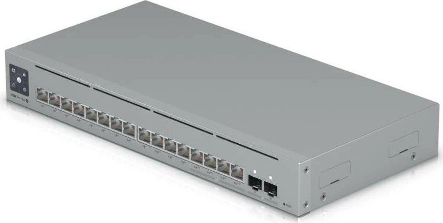 Menadžerski preklopnik Layer 3 z 16 porti, PoE, Ubiquiti USW-PRO-MAX-16-POE, bel