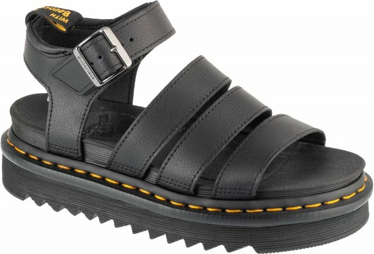 Sandali za ženske Dr. Martens, črni