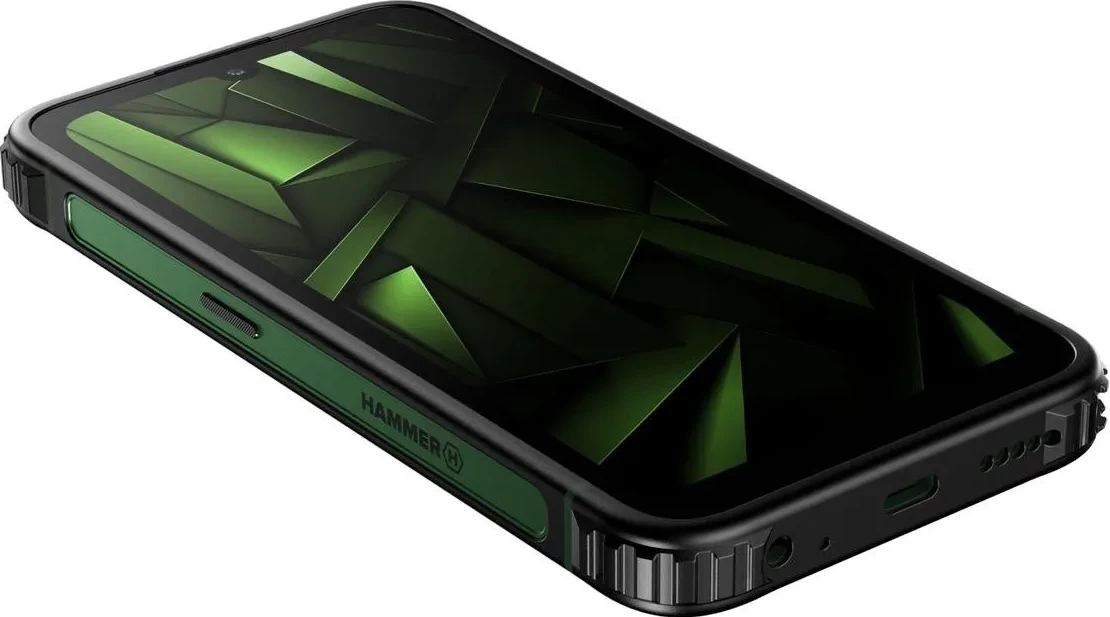 Robusten mobilni telefon myPhone Hammer Ranger LTE, 6/128GB, črno-zelen