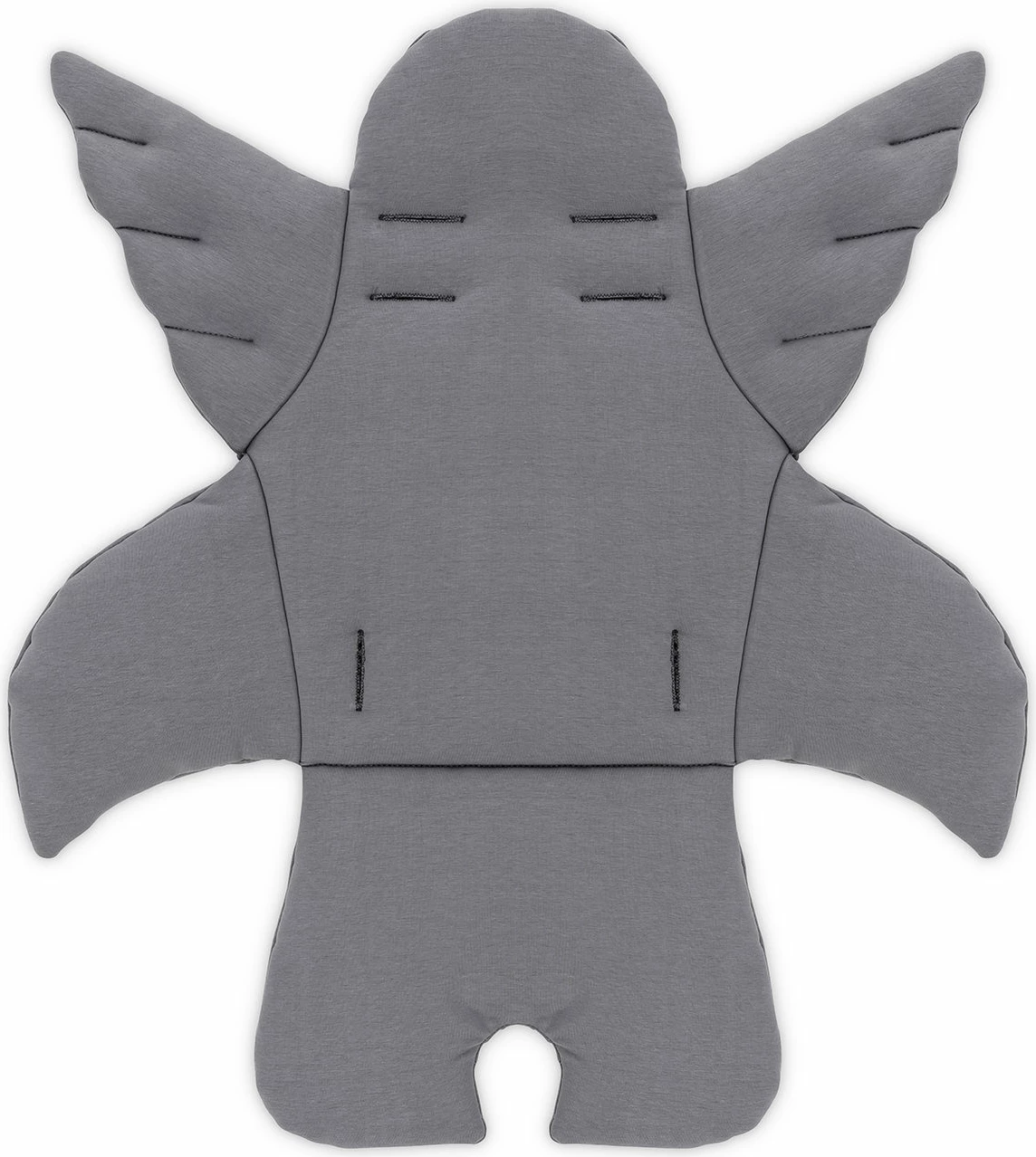Otroški vzglavnik Angelova krila, siva, Evila Originals