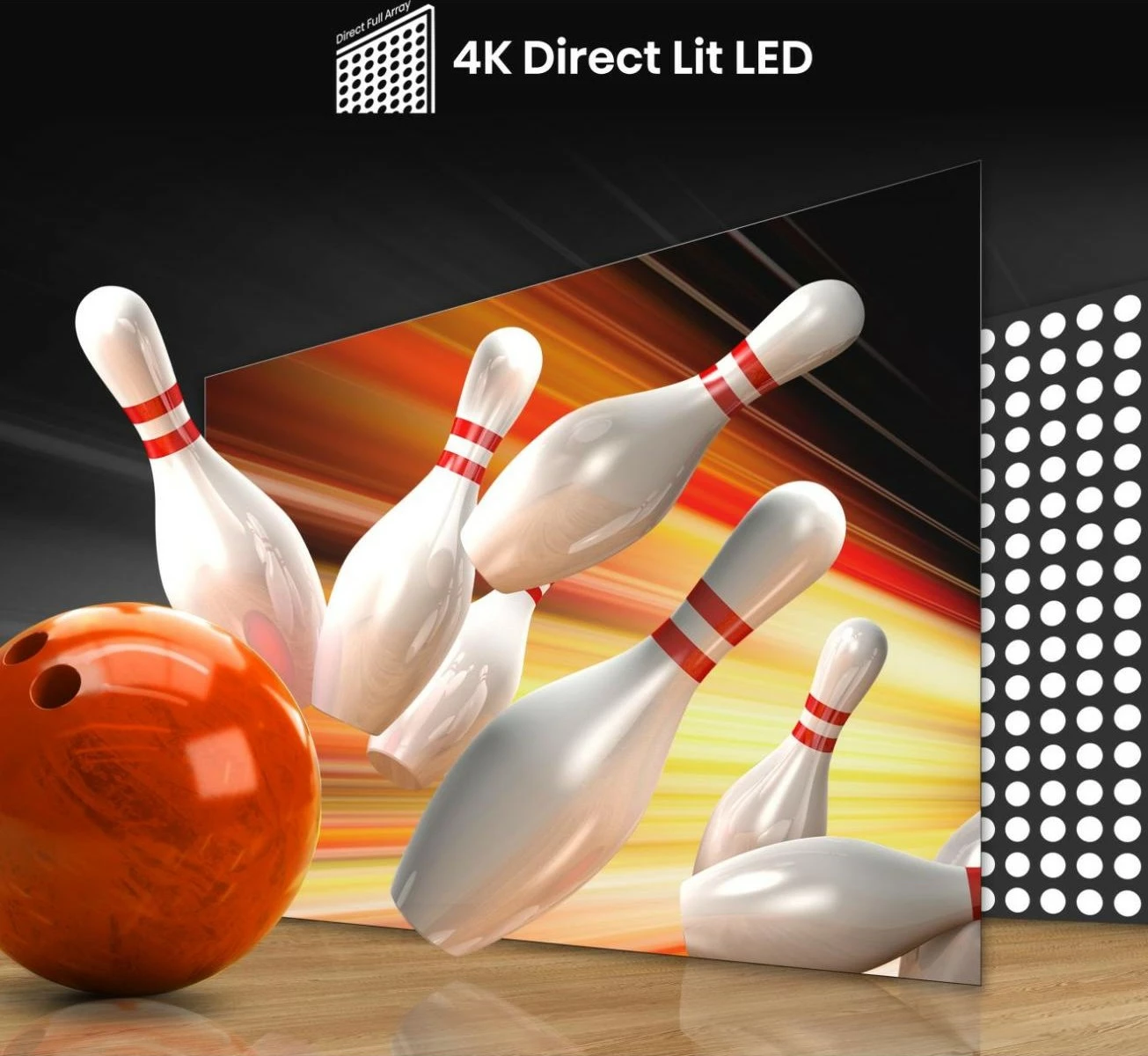 Televizor Hisense 65A6N, UHD 4K, Smart TV, Wi‑Fi, LED, črn