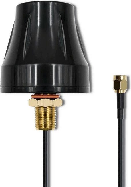 Antena 4G LTE, dvojna, 5 dBi, SMA, črna, za zunanjo uporabo Qoltec 57037