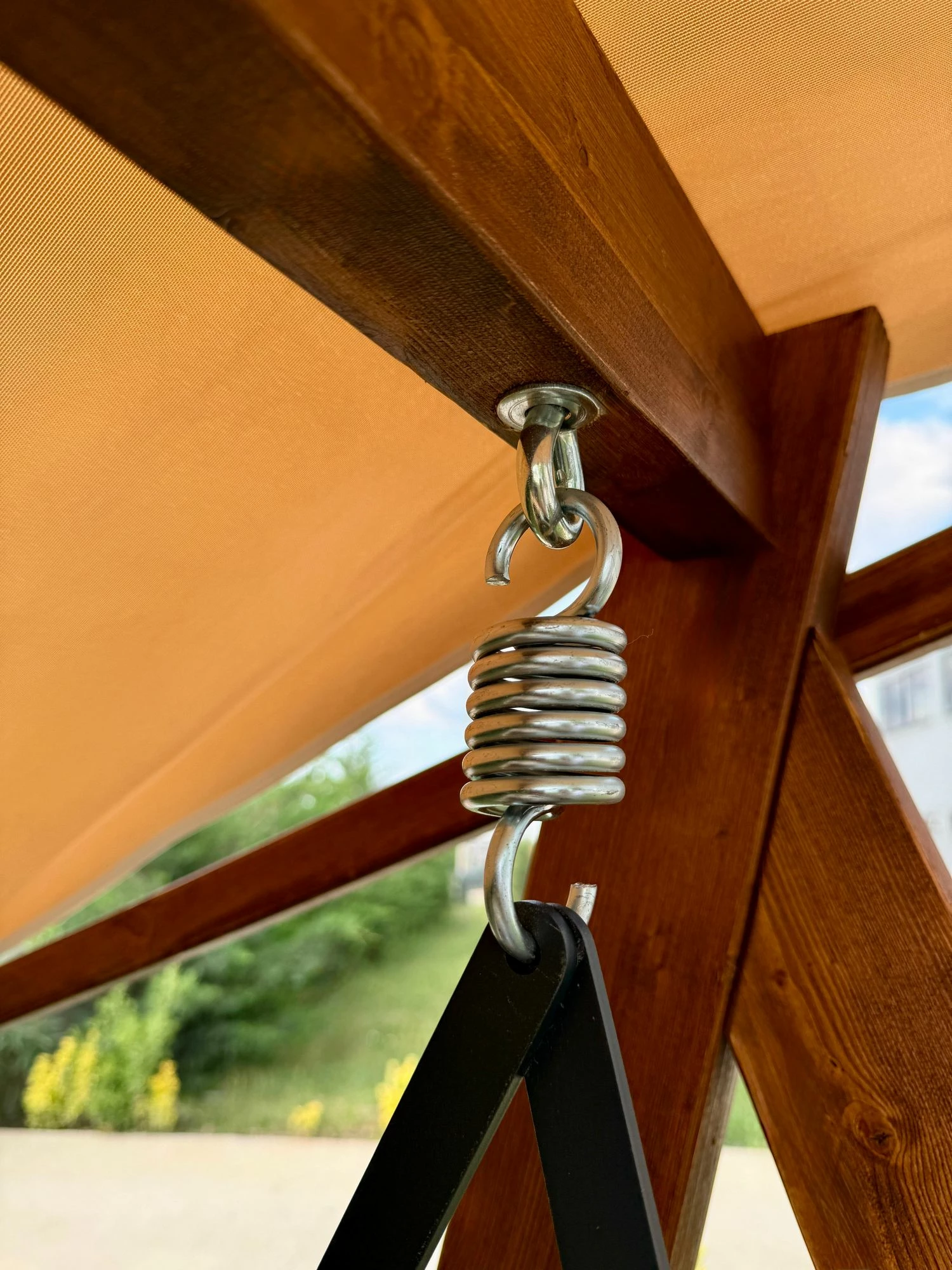 Trojna vrtna gugalnica, kamelna, Skye Decor Riva 2100