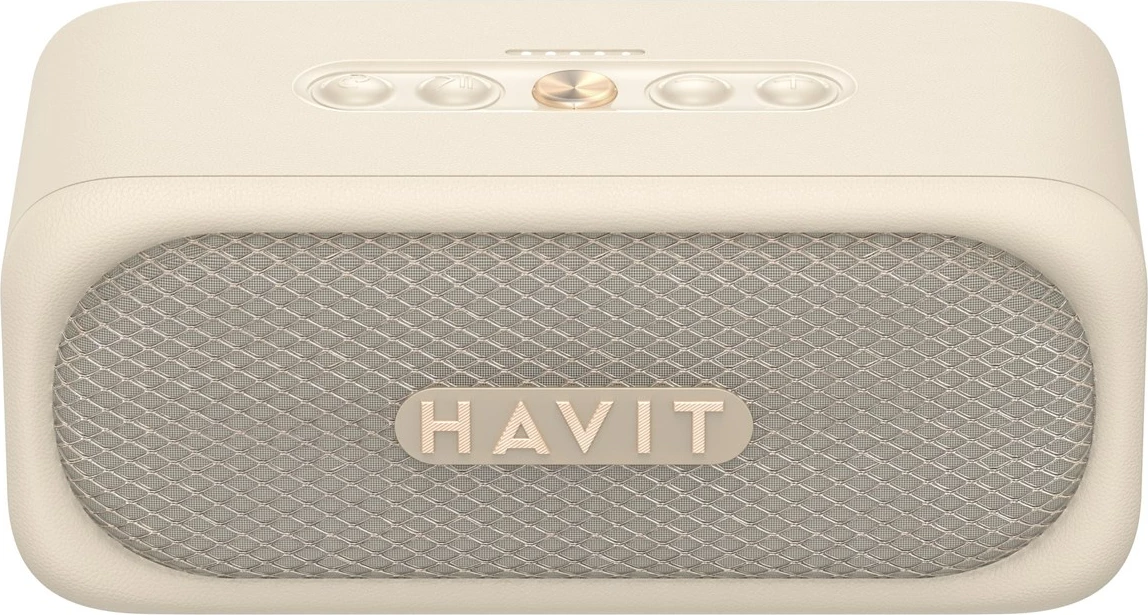 Prenosni zvočnik HAVIT SK905BT Classic I, Bluetooth 5.3, 2000 mAh, bež