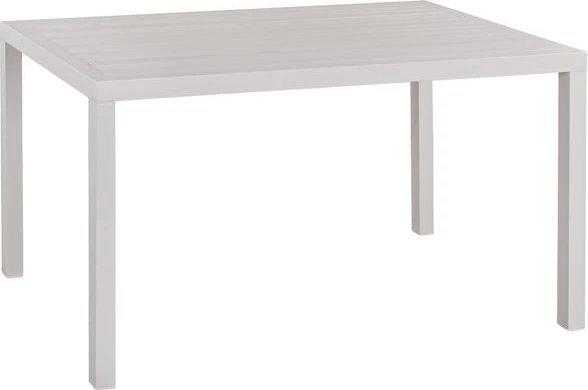 Aluminijasta miza 140x80 bela FH5571.01