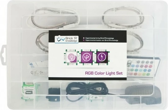 RGB set luči Brick’R’knowledge ALLNET, z večbarvnimi LED