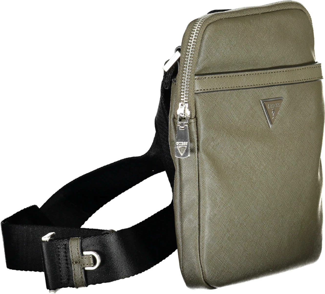 Torba čez ramo GUESS JEANS, zelena