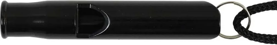 Piščalka za preživetje Helikon, aluminij, črna