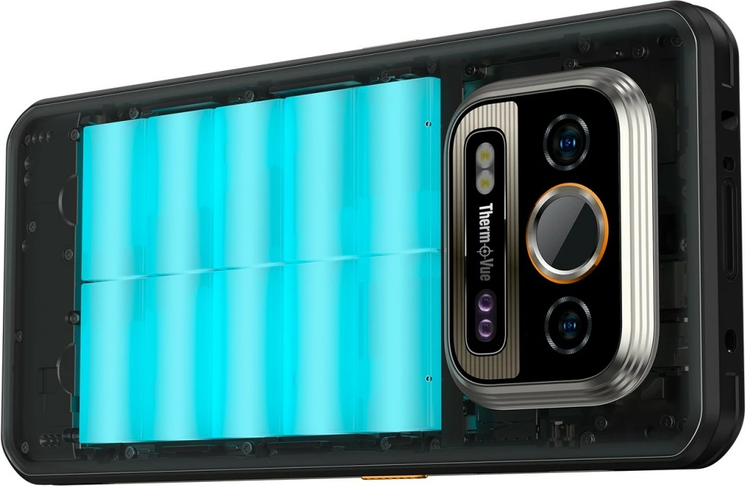 Robusten pametni telefon z termično kamero Ulefone Armor 25T 4G, 6/256GB, IP69K, Thermal Vision, Frost Black