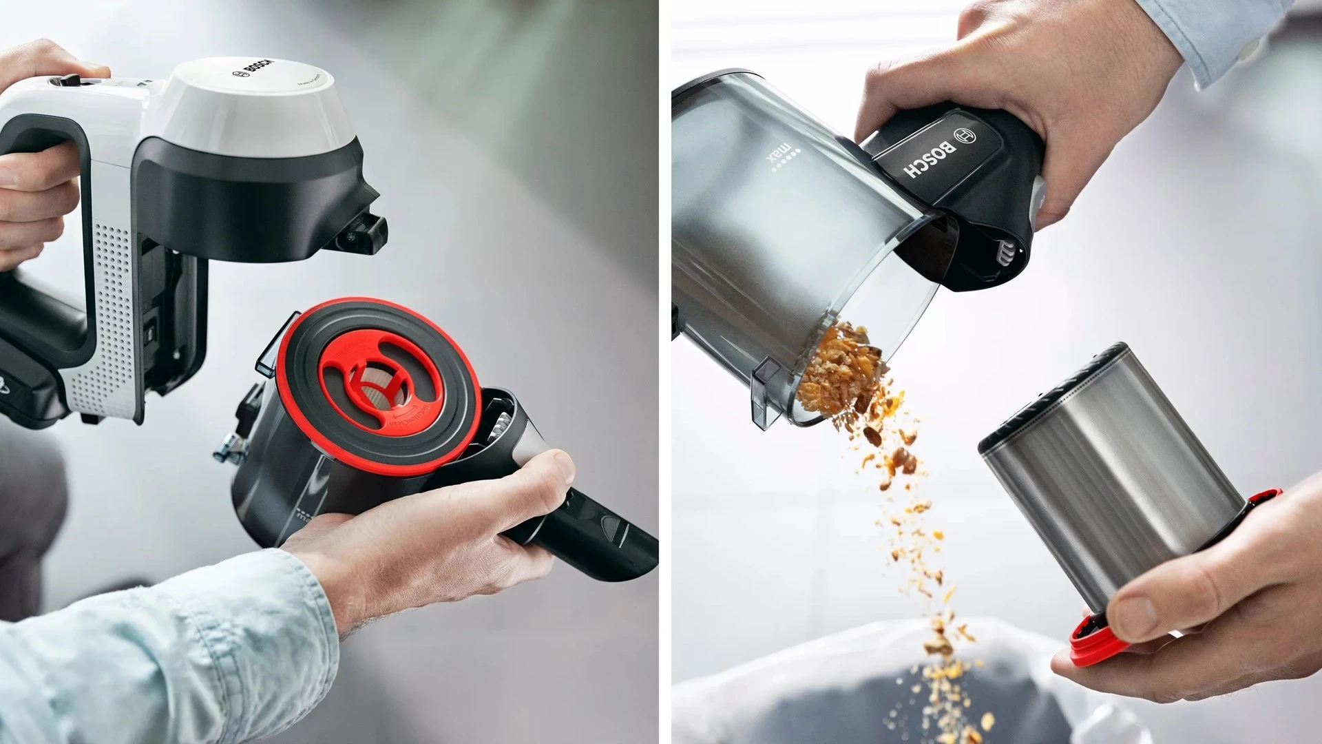 Sesalnik na baterijo BOSCH BCS 711XXL, črn