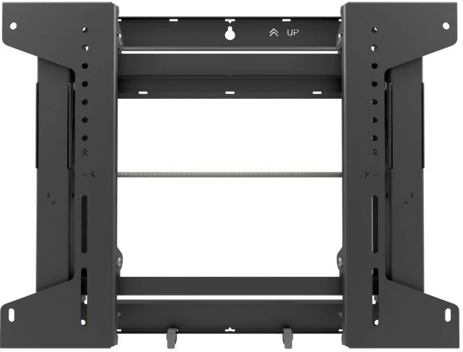 Stenski nosilec za video wall Edbak VWPOPS55-L, za monitorje 42–55 palcev, VESA 100x100–600x400, črn