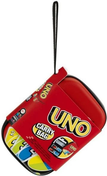 Zaščitna škatla za karte Uno, rdeča, dekorativna, Klein 5901