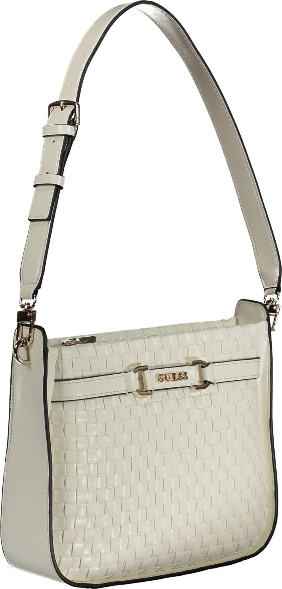 Torba GUESS JEANS MAJKA za ženske, bela