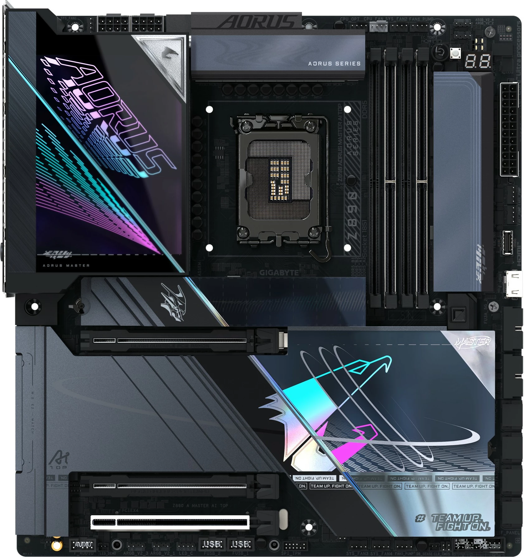 Matična plošča Gigabyte Z890 AORUS MASTER AI TOP, Intel