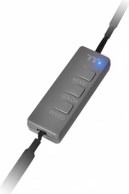 Ventilatorji za računalniško ohišje Thermaltake Pure Duo 14 ARGB Sync, 14 cm, 2 kosa, črni