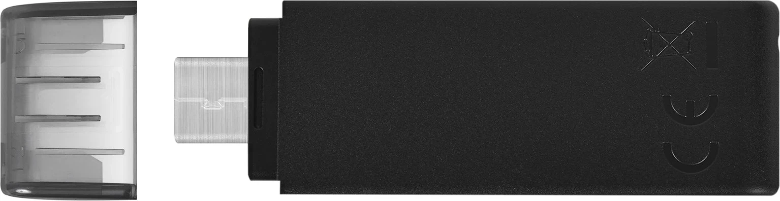 USB Kingston Technology DataTraveler 128 GB, črn