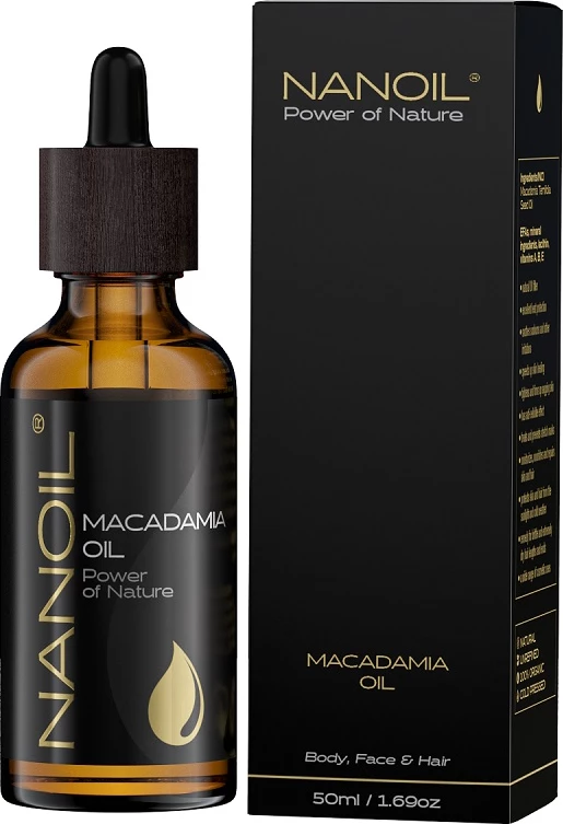 Olje za lase in telo Nanoil Macadamia Oil za ženske 50 ml
