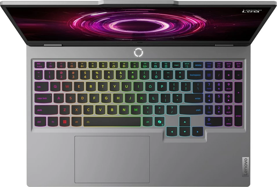 Zmogljiv gaming prenosnik 15,6" FHD IPS 144 Hz, Ryzen 5, 16 GB RAM, 512 GB SSD, RTX 5050, Luna Grey — Lenovo LOQ 15AHP10
